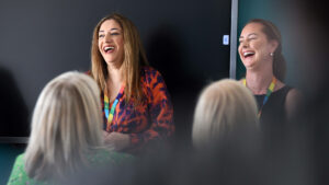 Staff members being htrilled by good board governance
